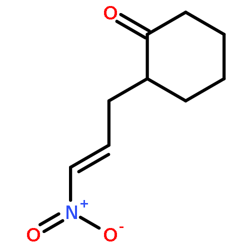 CYCLOHEXANONE, 2-(3-NITRO-2-PROPENYL)-