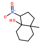 3aH-Inden-3a-ol, octahydro-7a-methyl-3-nitro-