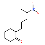 Cyclohexanone, 2-(4-nitropentyl)-