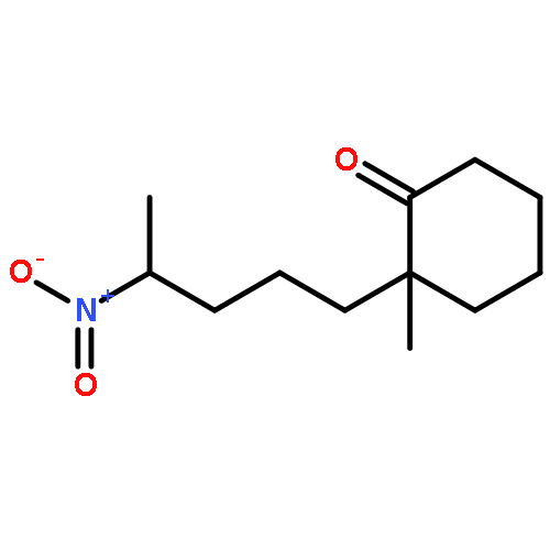 Cyclohexanone, 2-methyl-2-(4-nitropentyl)-