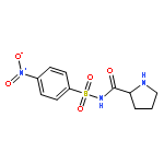 2-Pyrrolidinecarboxamide, N-[(4-nitrophenyl)sulfonyl]-, (2S)-