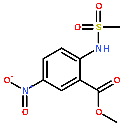 BENZOIC ACID, 2-[(METHYLSULFONYL)AMINO]-5-NITRO-, METHYL ESTER