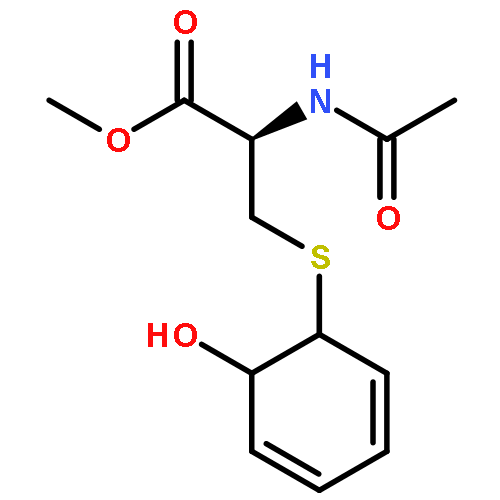 L-Cysteine, N-acetyl-S-(6-hydroxy-2,4-cyclohexadien-1-yl)-, methyl ester