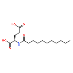 D-GLUTAMIC ACID, N-(1-OXOUNDECYL)-