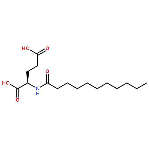 D-GLUTAMIC ACID, N-(1-OXOUNDECYL)-