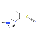 1H-Imidazolium, 1-methyl-3-propyl-, thiocyanate