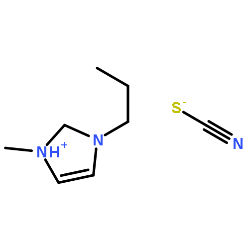 1H-Imidazolium, 1-methyl-3-propyl-, thiocyanate