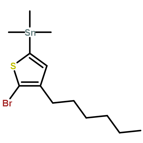 Stannane, (5-bromo-4-hexyl-2-thienyl)trimethyl-