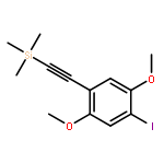 SILANE, [(4-IODO-2,5-DIMETHOXYPHENYL)ETHYNYL]TRIMETHYL-