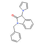 2H-Indol-2-one, 1,3-dihydro-1-(phenylmethyl)-3-(1H-pyrrol-1-yl)-