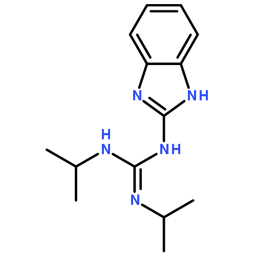 GUANIDINE, N-1H-BENZIMIDAZOL-2-YL-N',N''-BIS(1-METHYLETHYL)-