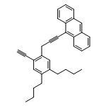 ANTHRACENE, 9-[3-(4,5-DIBUTYL-2-ETHYNYLPHENYL)-1-PROPYNYL]-