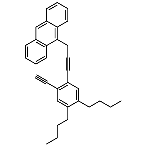 ANTHRACENE, 9-[3-(4,5-DIBUTYL-2-ETHYNYLPHENYL)-2-PROPYNYL]-