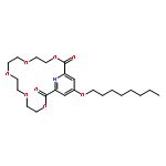 3,6,9,12,15-PENTAOXA-21-AZABICYCLO[15.3.1]HENEICOSA-1(21),17,19-TRIENE-2,16-DIONE, 19-(OCTYLOXY)-