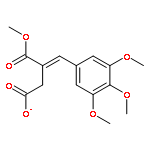 Butanedioic acid, [(3,4,5-trimethoxyphenyl)methylene]-, 1-methyl ester