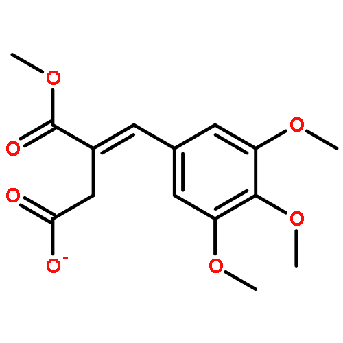 Butanedioic acid, [(3,4,5-trimethoxyphenyl)methylene]-, 1-methyl ester