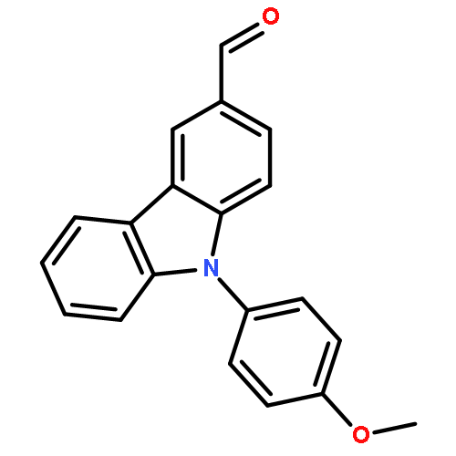 9H-Carbazole-3-carboxaldehyde, 9-(4-methoxyphenyl)-