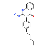 2,4(1H,3H)-QUINAZOLINEDIONE, 3-(4-BUTOXYPHENYL)-, 2-HYDRAZONE