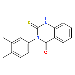 4(1H)-Quinazolinone,3-(3,4-dimethylphenyl)-2,3-dihydro-2-thioxo-