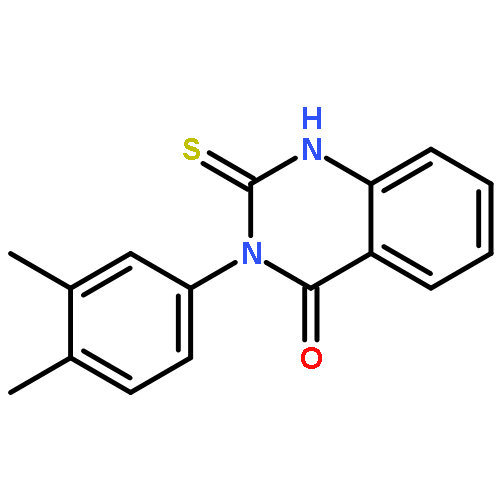 4(1H)-Quinazolinone,3-(3,4-dimethylphenyl)-2,3-dihydro-2-thioxo-