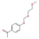 Ethanone, 1-[4-[(2-methoxyethoxy)methoxy]phenyl]-