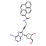 ADENOSINE, 2'-DEOXY-8-[3-[(1-PYRENYLCARBONYL)AMINO]-1-PROPYNYL]-