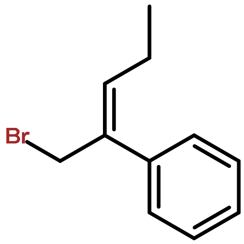 BENZENE, [(1E)-1-(BROMOMETHYL)-1-BUTENYL]-