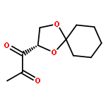 1,2-Propanedione, 1-(2S)-1,4-dioxaspiro[4.5]dec-2-yl-