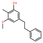 Phenol, 3-methoxy-2-methyl-5-(2-phenylethyl)-