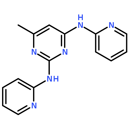 2,4-PYRIMIDINEDIAMINE, 6-METHYL-N,N'-DI-2-PYRIDINYL-