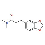 1,3-Benzodioxole-5-propanamide, N,N-dimethyl-