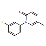 2(1H)-PYRIDINONE, 1-(3-FLUOROPHENYL)-5-METHYL-