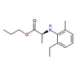 L-Alanine, N-(2-ethyl-6-methylphenyl)-, propyl ester