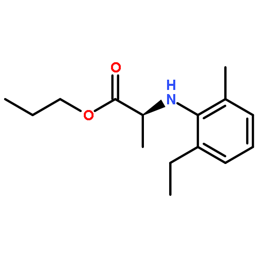 L-Alanine, N-(2-ethyl-6-methylphenyl)-, propyl ester