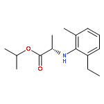 L-Alanine, N-(2-ethyl-6-methylphenyl)-, 1-methylethyl ester