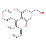 1,3-Benzenediol, 2-(9-anthracenyl)-5-(hydroxymethyl)-