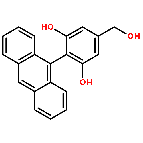 1,3-Benzenediol, 2-(9-anthracenyl)-5-(hydroxymethyl)-