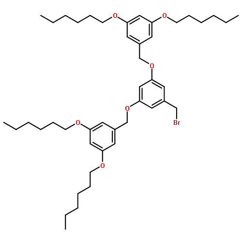 BENZENE, 1,3-BIS[[3,5-BIS(HEXYLOXY)PHENYL]METHOXY]-5-(BROMOMETHYL)-