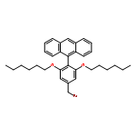 Anthracene, 9-[4-(bromomethyl)-2,6-bis(hexyloxy)phenyl]-