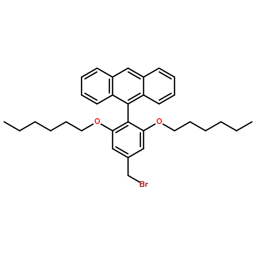 Anthracene, 9-[4-(bromomethyl)-2,6-bis(hexyloxy)phenyl]-