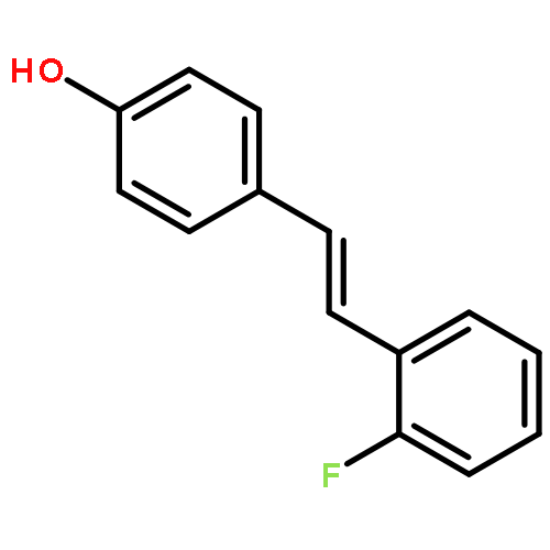 Phenol, 4-[(1E)-2-(2-fluorophenyl)ethenyl]-