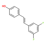 Phenol, 4-[(1E)-2-(3,5-difluorophenyl)ethenyl]-