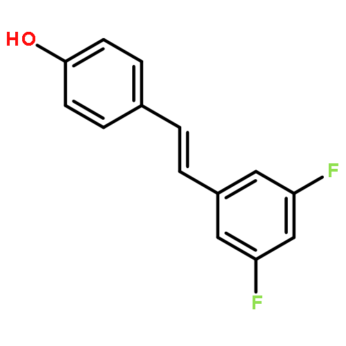 Phenol, 4-[(1E)-2-(3,5-difluorophenyl)ethenyl]-