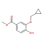 Methyl 3-(cyclopropylmethoxy)-4-hydroxybenzoate