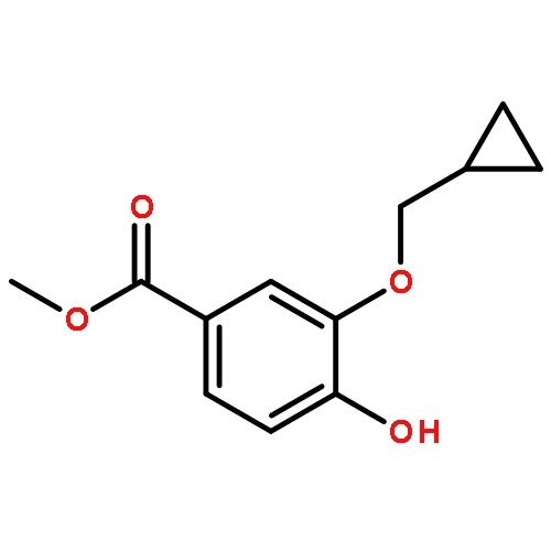 Methyl 3-(cyclopropylmethoxy)-4-hydroxybenzoate