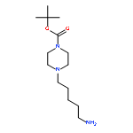 1-Piperazinecarboxylicacid, 4-(5-aminopentyl)-, 1,1-dimethylethyl ester