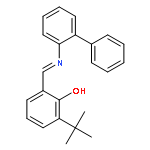 PHENOL, 2-[([1,1'-BIPHENYL]-2-YLIMINO)METHYL]-6-(1,1-DIMETHYLETHYL)-