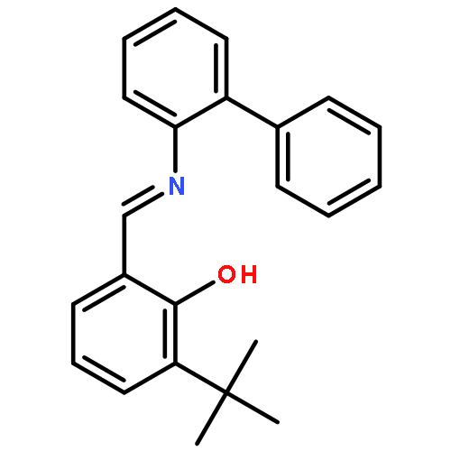 PHENOL, 2-[([1,1'-BIPHENYL]-2-YLIMINO)METHYL]-6-(1,1-DIMETHYLETHYL)-