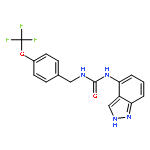 Urea, N-1H-indazol-4-yl-N'-[[4-(trifluoromethoxy)phenyl]methyl]-