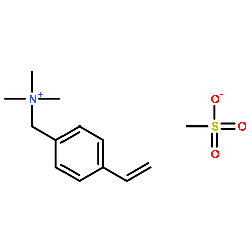 Benzenemethanaminium, 4-ethenyl-N,N,N-trimethyl-, methanesulfonate